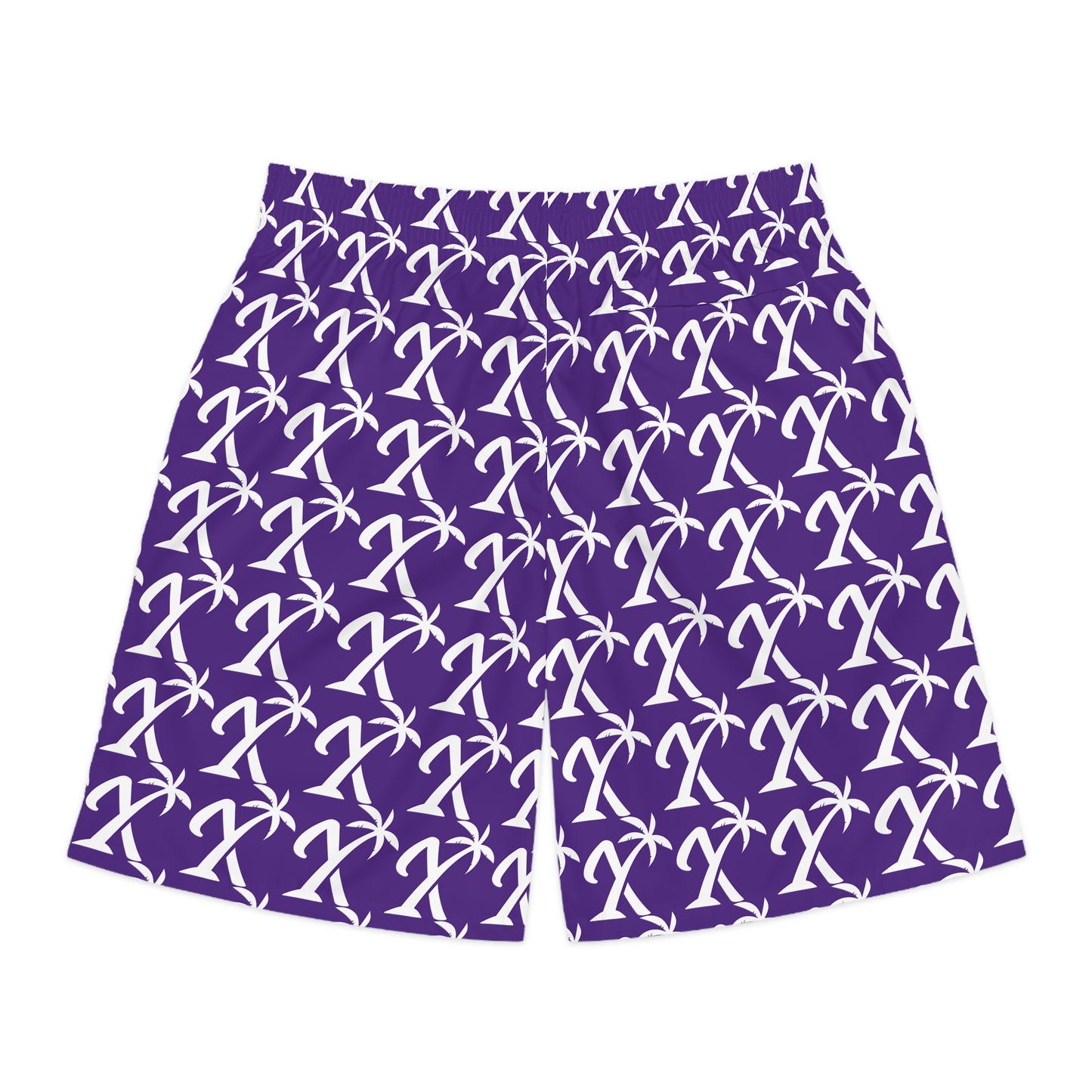 Purple X Island Men's Jogger Shorts - Stylish Summer Wear 2