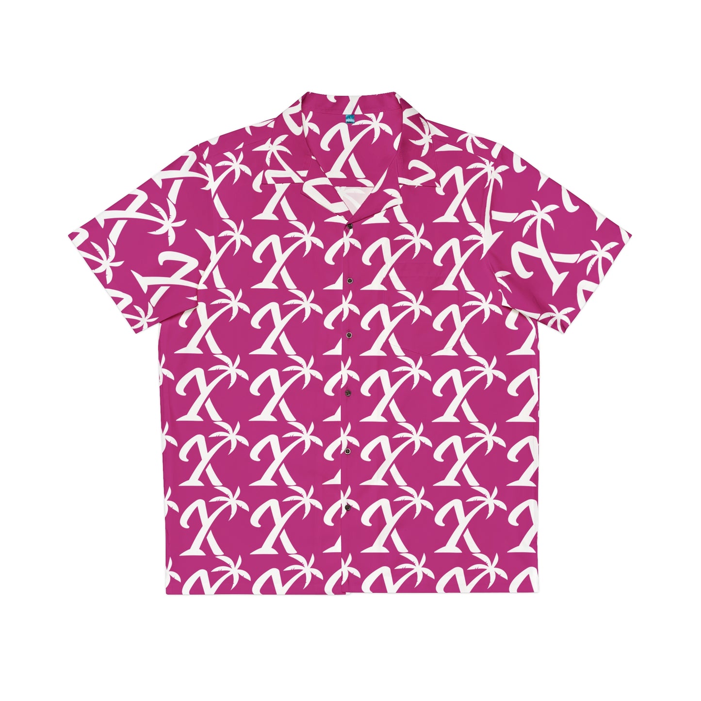 Hawaiian Shirt Pink - Xavier's Island Streetwear and Beach Vibes