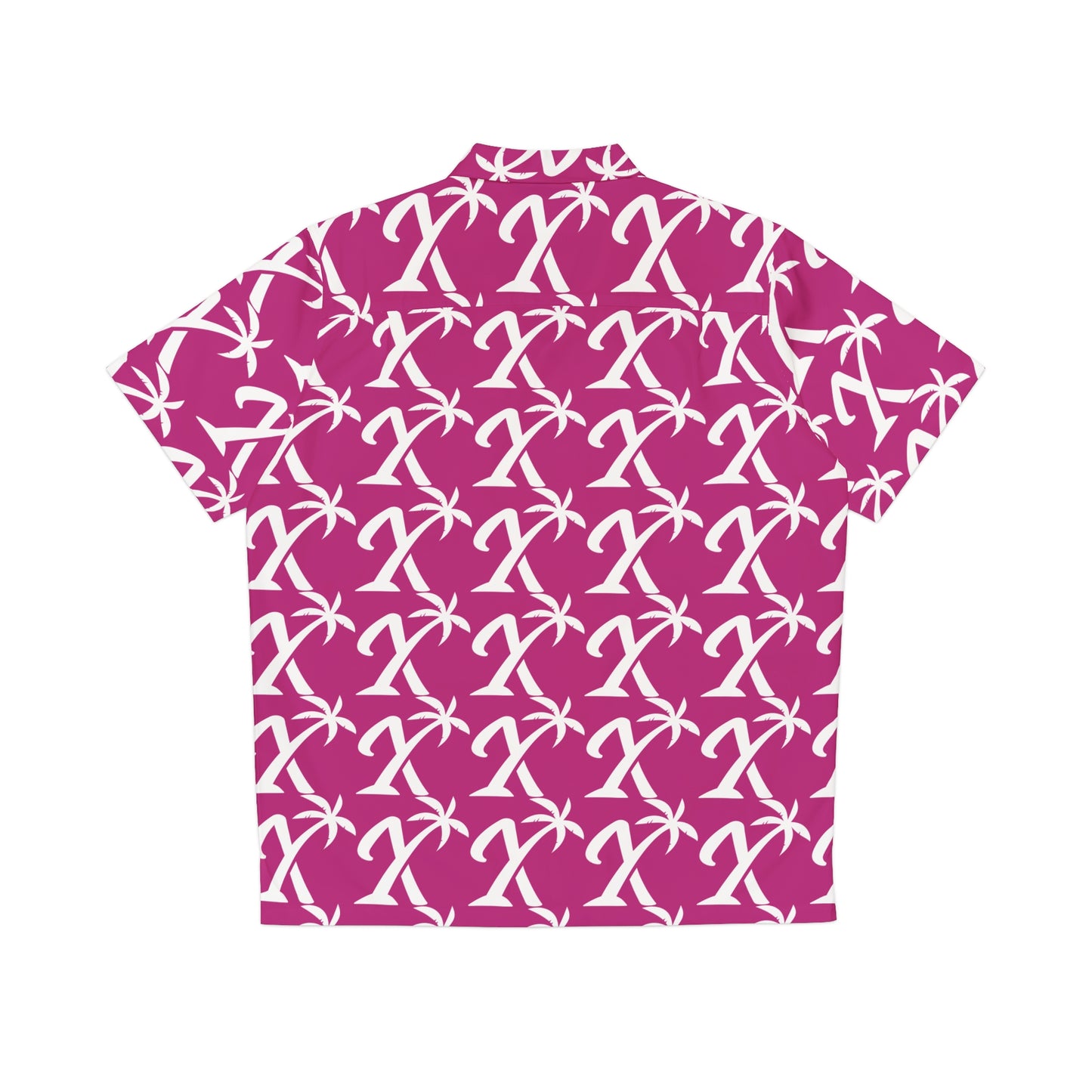 Hawaiian Shirt Pink - Xavier's Island Streetwear and Beach Vibes