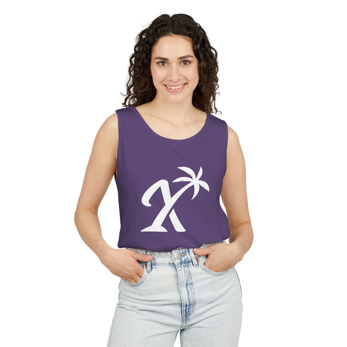 Unisex Garment-Dyed Tank Top for Summer Vibes - Perfect for Casual Outings & Beach Days